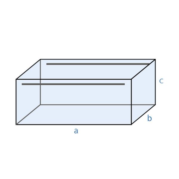 RECHTECKAQUARIUM 250x60x60cm (900 Liter)