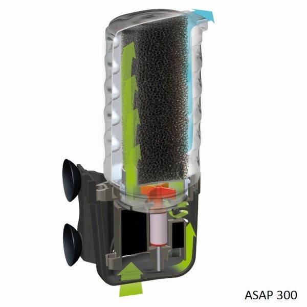 Preview: AQUAEL ASAP 300 INNENFILTER