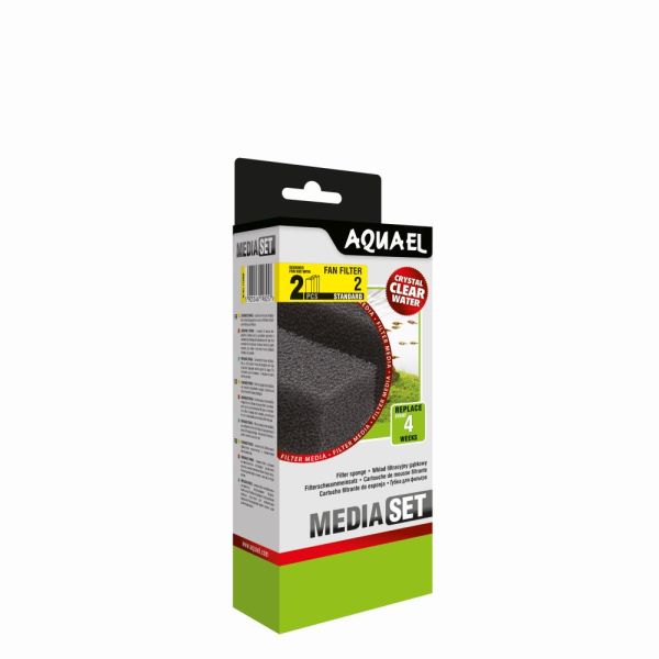 AQUAEL FAN-2 PLUS FILTERSCHWAMM (Standart) 2er Pack