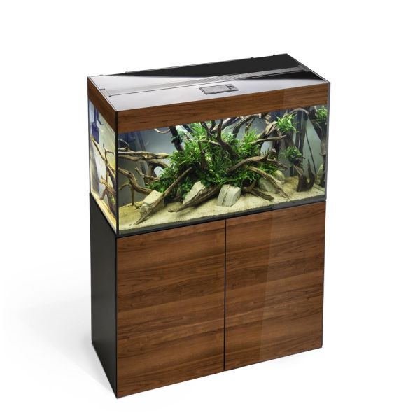 Preview: AQUAEL GLOSSY 80 UNTERSCHRANK (Walnut)
