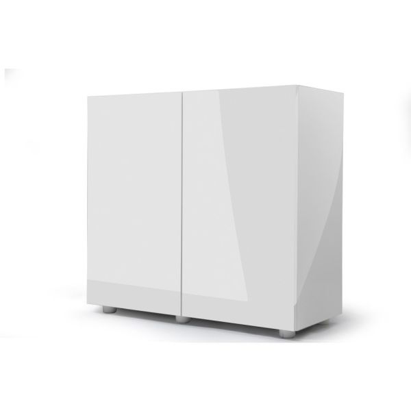 Preview: AQUAEL GLOSSY 120 UNTERSCHRANK (White)