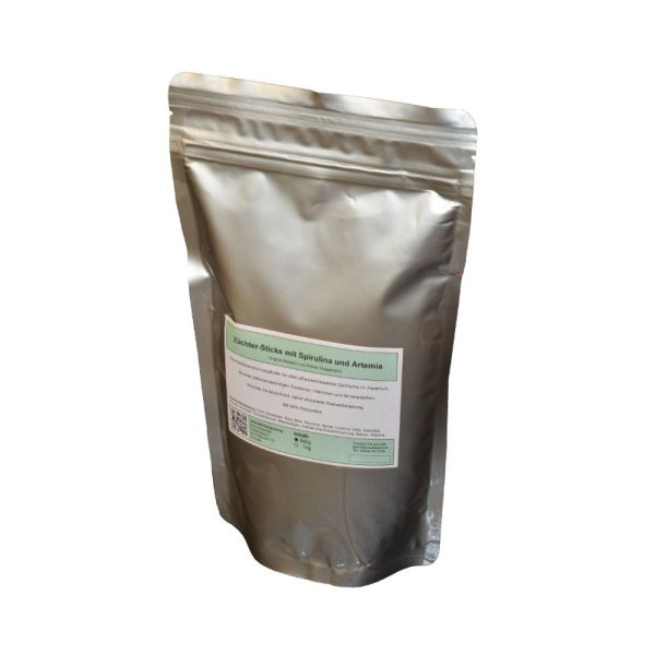 Preview: ZÜCHTER-STICKS MIT SPIRULINA UND ARTEMIA (500g)