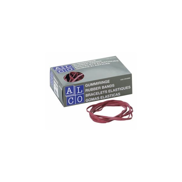 GUMMIBÄNDER 1KG ROT 50mm