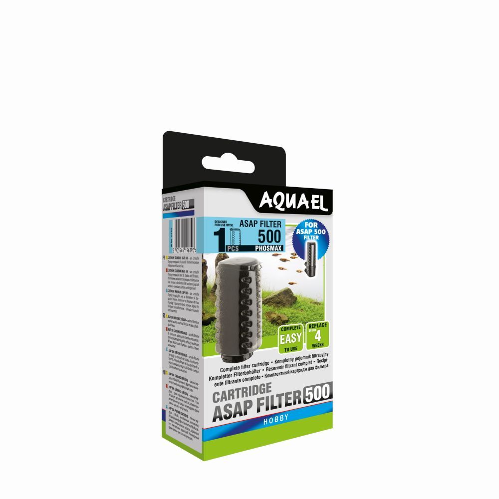 AQUAEL ASAP 500 FILTERBEHÄLTER INKL. SCHWAMM (Phosmax)