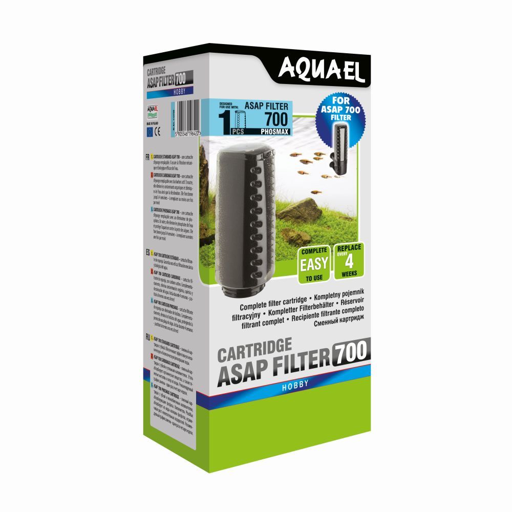 AQUAEL ASAP 700 FILTERBEHÄLTER INKL. SCHWAMM (Phosmax)