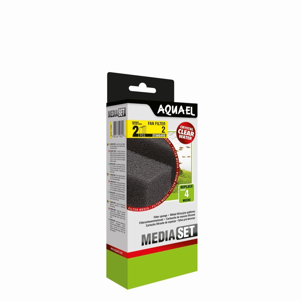 AQUAEL FAN-2 PLUS FILTERSCHWAMM (Standart) 2er Pack