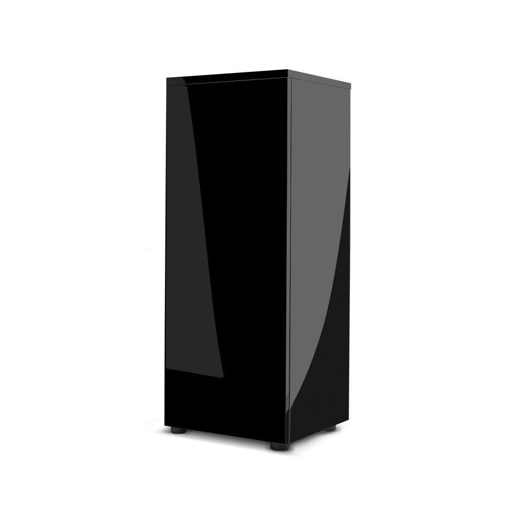 AQUAEL GLOSSY CUBE UNTERSCHRANK (Black)