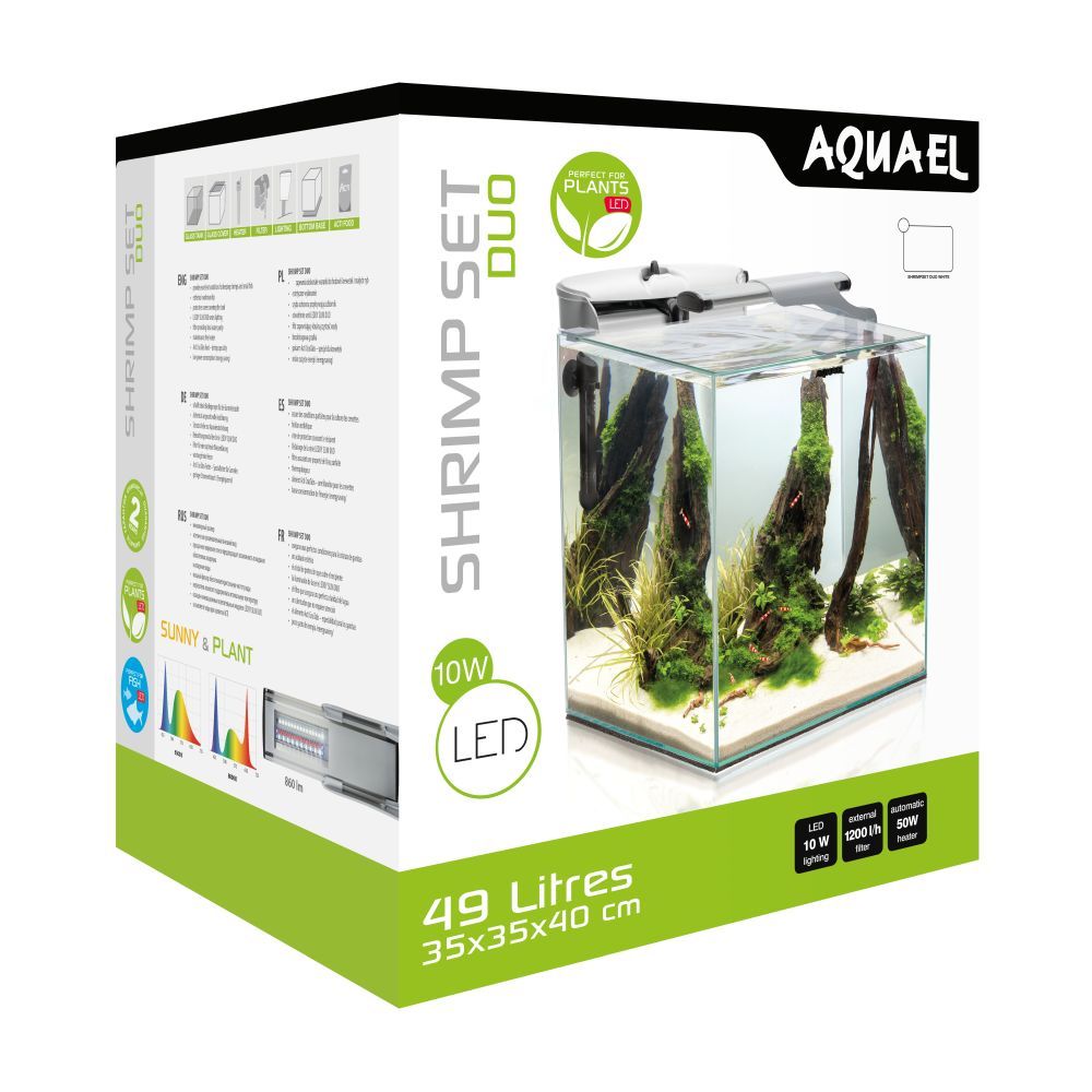 AQUAEL SHRIMP SET DUO (White)