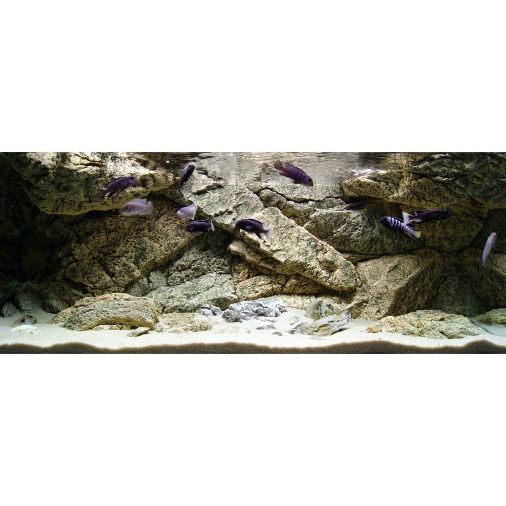 ARSTONE 3-D Filterverkleidung ST47 47x17x15cm (BASALT GNEISS)