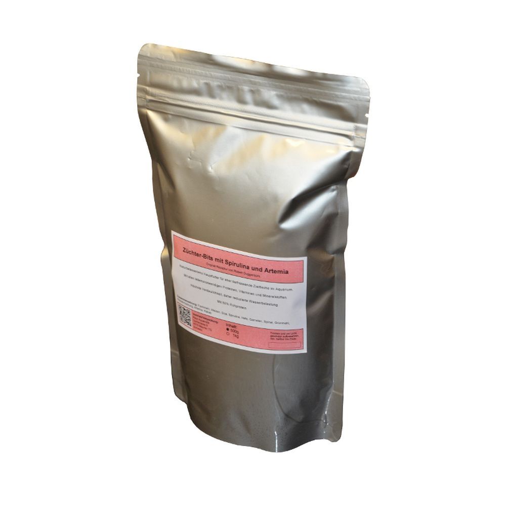 ZÜCHTER-BITS MIT SPIRULINA UND ARTEMIA (500g)