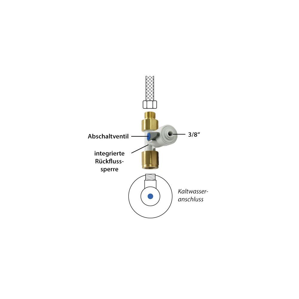 WASSERANSCHLUSS 3/8"